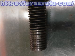 せん断したボルト