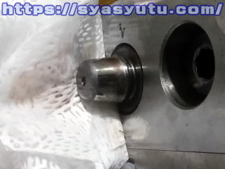 テーパーピンの清掃