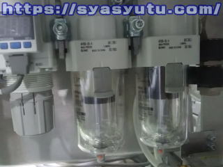 エアーフィルター等のゴミの排出